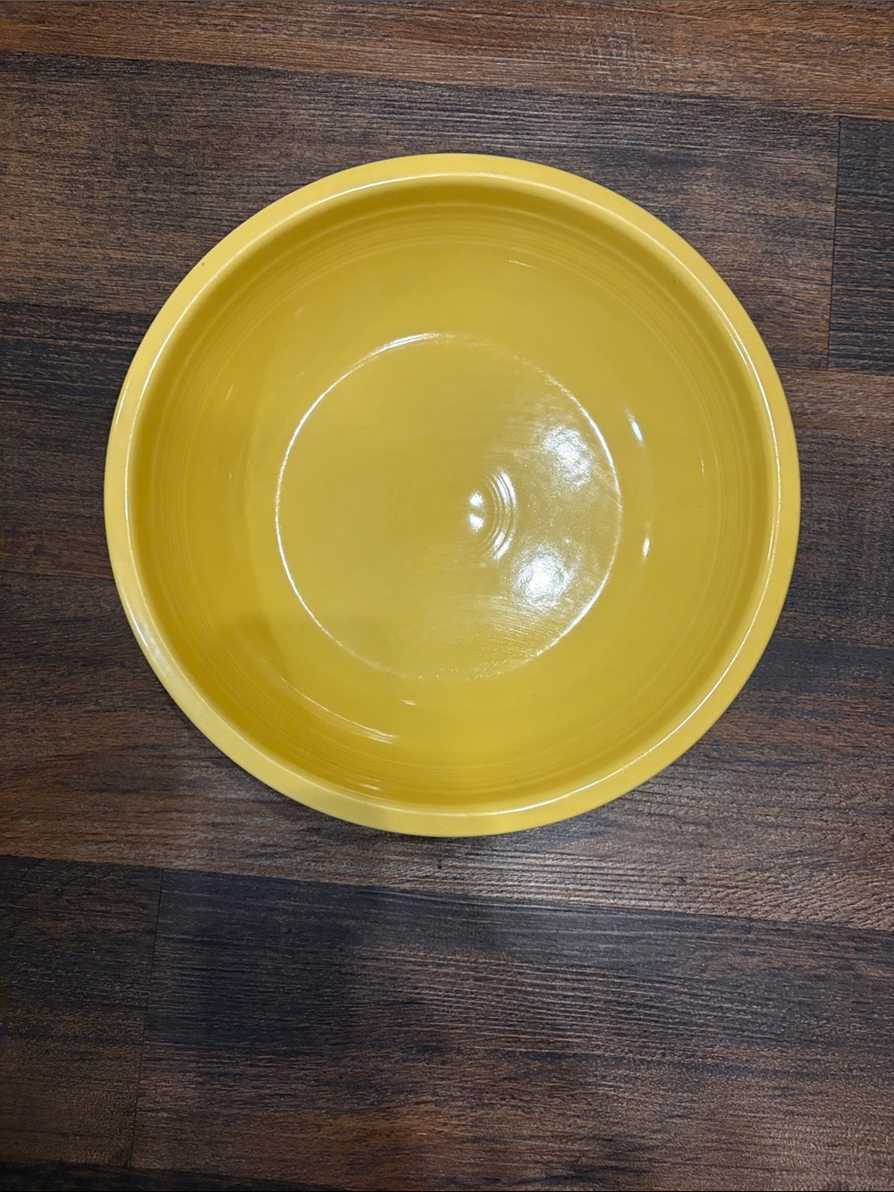Fiestawar Yellow Stoneware Serving Bowl